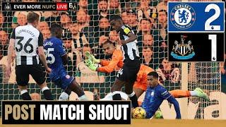 NUFC LIVE PREMIER LEAGUE MATCH REACTION | Chelsea 2-1 Newcastle United