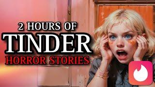 20 TRUE Terrifying Tinder Horror Stories MEGA COLLECTION 3 | (#scarystories) Ambient Fireplace