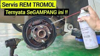 Cara Mudah SERVIS REM TROMOL Sendiri