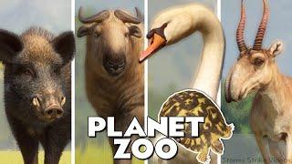 The 180 ANIMALS when Planet Zoo DLC Eurasia Pack Released December 2023