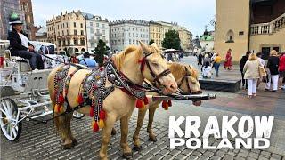 Krakow, Poland - Stunning Summer Walk in OLD TOWN | 4K HDR 60FPS Walking Tour
