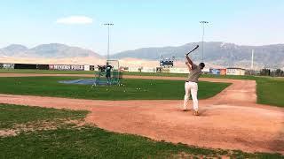 Quinn Cox- Catcher from Butte, MT-6'2", 180lbs, Class of 2024, 3.75 GPA, .310 BA, .468 OB