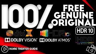 100% free Download Dolby Atmos, Dolby Vision, DTSX, HDR10, HDR10+, IMAX Enhanced, THX files..!