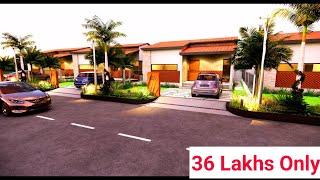 36 Lakhs only || villa for sale in gated Community Hyderabad [ weekend villas ]