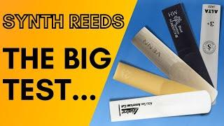 Synthetic Sax Reeds Tested And Reviewed (Venn, American Cut, TSR, Alta Ambipoly, Black Bamboo)[#190]