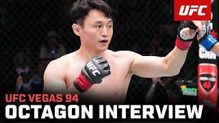 Dooho Choi Octagon Interview | UFC Vegas 94