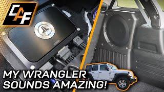 BEST Audio System UPGRADES for your Jeep Wrangler JL - JL Audio Stealthbox Overview