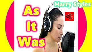 Harry Styles-As It Was(Cover) @HarryStylesVEVO @HarryStyles