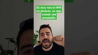 En jóvenes ¿puede haber hiperplasia prostática benigna? #shorts