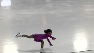 7-year-old Figure Skater Justine Grégoire