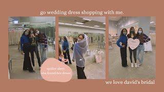 go wedding dress shopping with me. | leah lengel