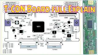 T-CON board full explain in detail