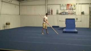 Clumsy pole weilding