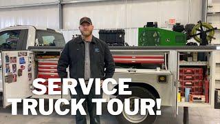 John Deere Master Ag Technician service truck tour