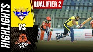 SoBo SuperSonics v Shivaji Park Lions | Qualifier 2 | T20 Mumbai | Highlights