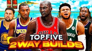 TOP 5: 2-WAY BUILDS ON NBA 2K22! BEST BUILDS ON NBA 2K22!