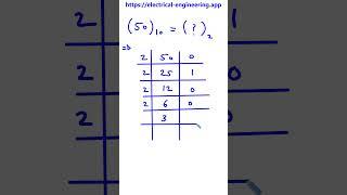 Digital Electronics | Decimal to Binary Conversion