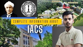 India's Nobel Prize Contribution. IACS Kolkata | All About IACS. Eligibility. Scholarships #iacs