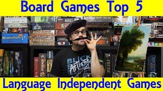 Top 5 Language Independent Board Games