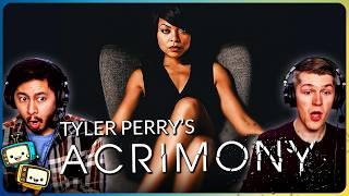 Tyler Perry's ACRIMONY Movie Reaction! | First Time Watch | Taraji P. Henson | Lyriq Bent