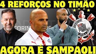 Que Bomba! Sampaoli No Timão! Corinthians Mira 4 Reforços