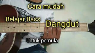 Tutorial Belajar Bass dangdut untuk pemula//Mudah di pahami