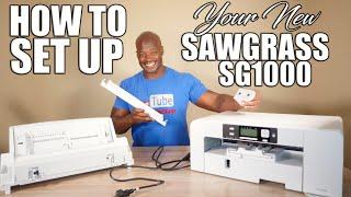 How to set up your Sawgrass SG1000 for the first time with ByPass Tray