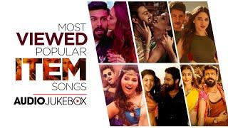 Telugu Most Viewed Popular Item Songs | Telugu Item Audio Jukebox|Tollywood Hit Item Song Collection