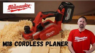 M18 18-volt lithium-ion cordless 3-1/4 in. planer