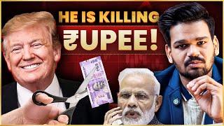 Trump Kaise India Ko Barbaad Kar Raha Hai ? | Downfall of Indian Rupee | Aditya Saini Finance