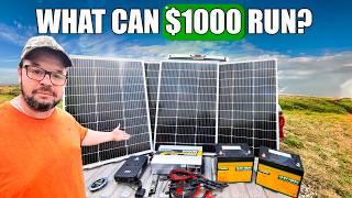 Step By Step BUDGET SOLAR Install With Eco-Worthy!