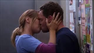 Grey's Anatomy 14x03 "Go Big or Go Home" Jolex elevator kiss