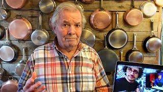 Jacques Pepin Reacts To My Omelet Video !