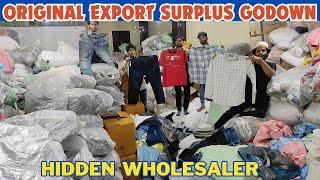 Cheapest Original Export surplus Wholesaler | Cheapest branded clothes in mumbai | Export surplus