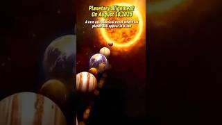 Planetary Alignment Of 2025! #planetaryalignment #solarsystem