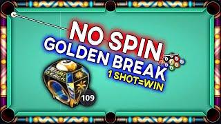 9 ball Table Golden Break Trick Shots No Spin Use  1 Shot=Win 8 ball pool Miami