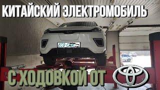 Китайский электромобиль с ходовкой от TOYOTA (Weltmeister EX5)