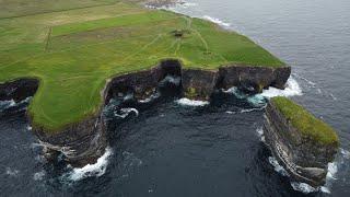 Downpatrick Head - Fly off the Cliff