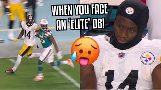 When George Pickens MET ‘ALL PRO’ Xavien Howard  (WR vs CB) 2022 Steelers Vs Dolphins highlights