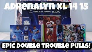  ADRENALYN XL CHAMPION'S LEAGUE 2014-15  Box of 50  Double Trouble Pulls Ep 4 