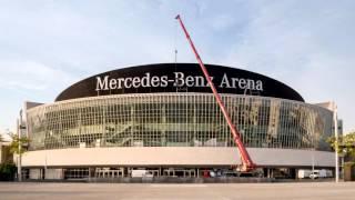 On the road to Mercedes-Benz Arena: Der Umbau im Zeiraffer