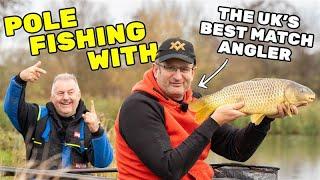 On the bank with Match Angler of the Year - Steve Ringer!