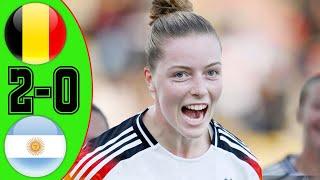 Germany vs Argentina Highlights | Women's World Cup 2024