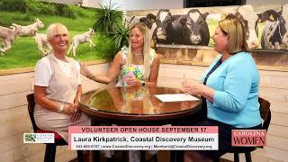 CAROLINA WOMEN | Laura Kirkpatrick: Volunteer Open House 2024 | Coastal Discovery Museum | WHHITV