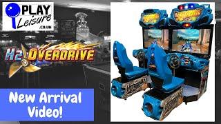 Get ready for some WET racing! It's the H2O Overdrive Twin Arcade Machine...