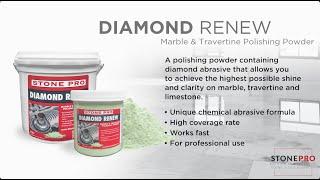 StonePro Diamond Renew Polishing Powder - Polishing White Marble Floor