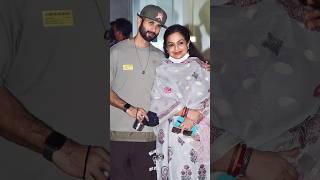 ️ Shahid Kapoor With His father Pankaj K. And mother Neelima Azeem  Lovely Family #shahidkapoor