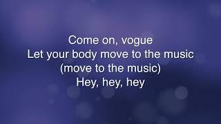 Vogue - Madonna (Lyrics)