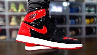 JORDAN 1 "BRED PATENT" UNBOXING!