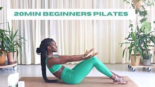 20MIN BEGINNERS PILATES  WORKOUT -  FEEL GOOD CLASS - GREAT FOR EVERYBODY